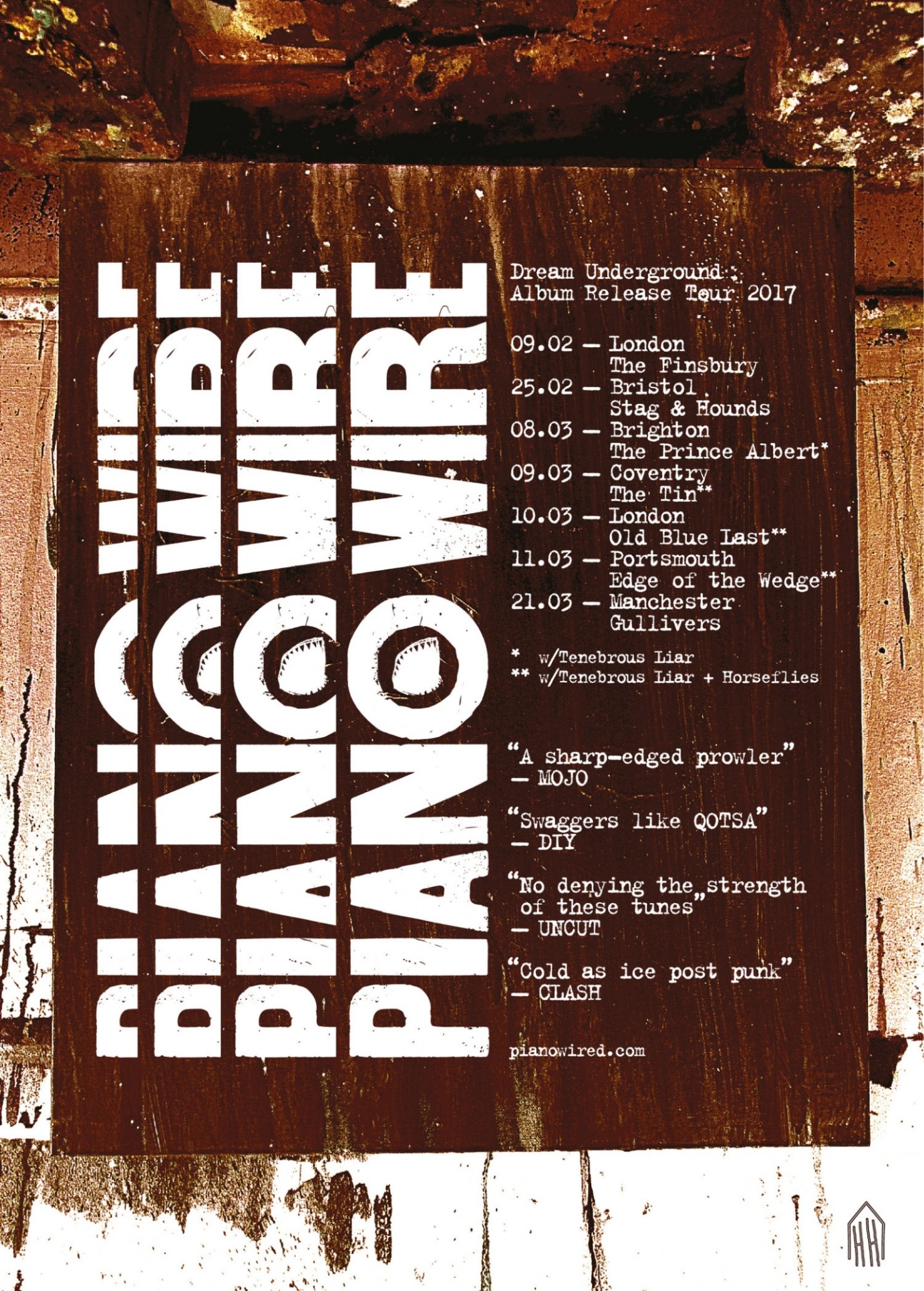 Piano Wire — Dream Underground LP