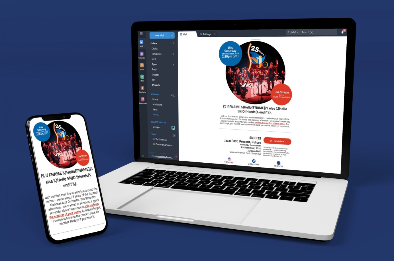 Email Campaign design and build