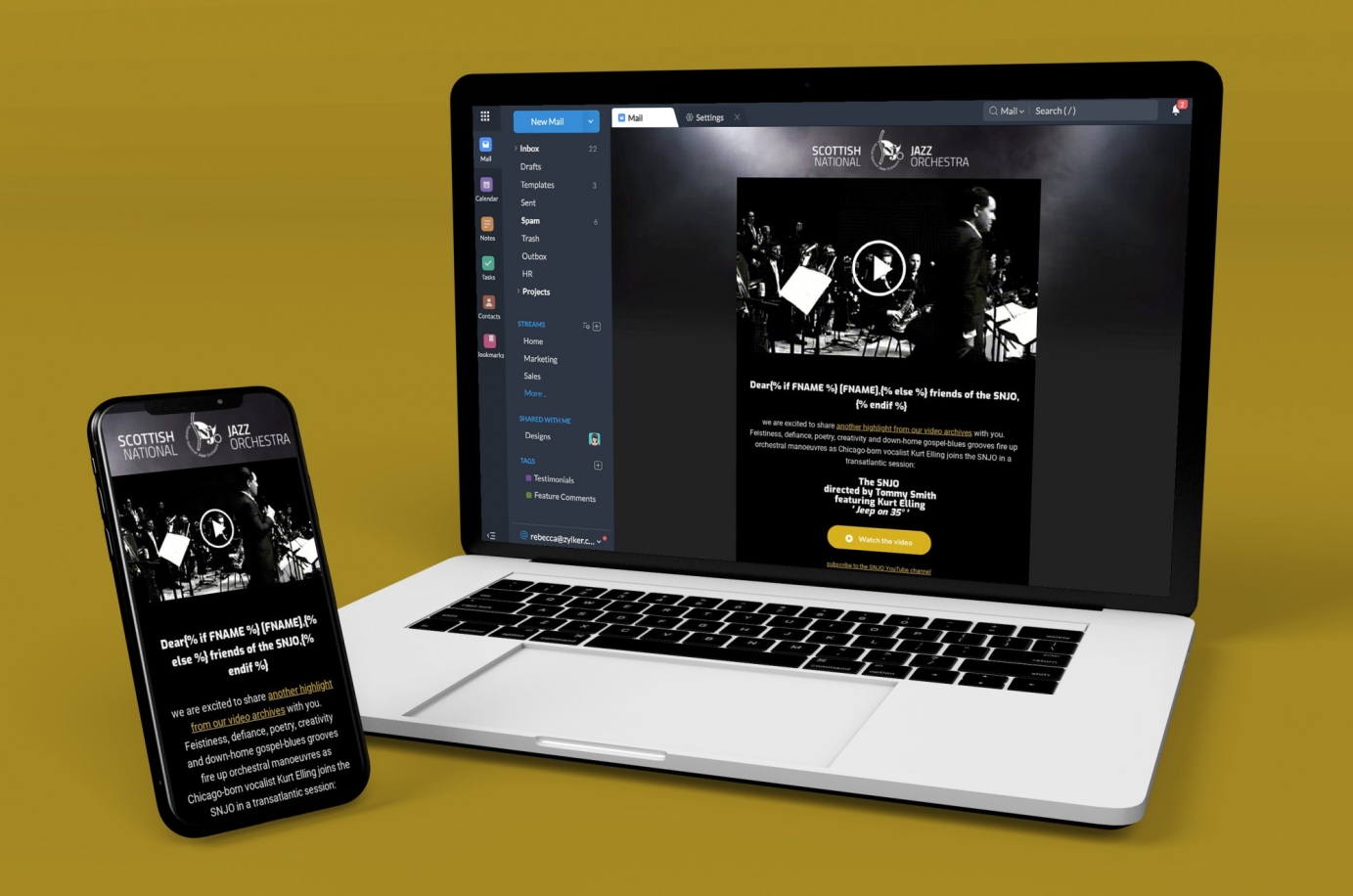 Email Campaign design and build