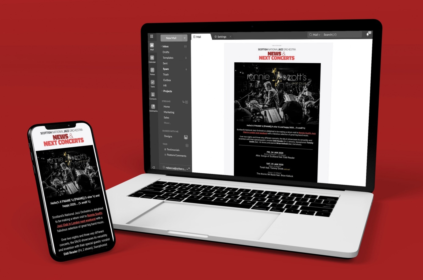 Email Campaign design and build