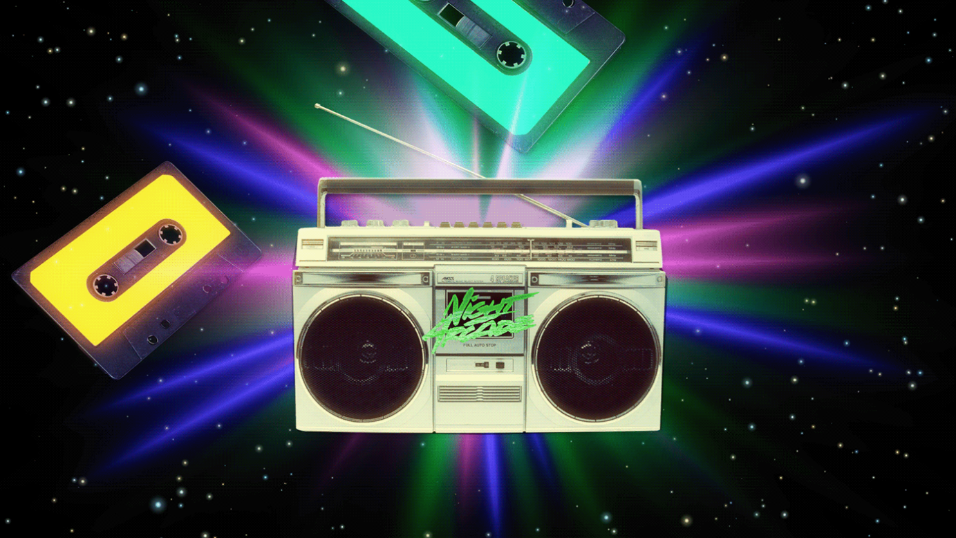 Night Arcade Vj content 2020