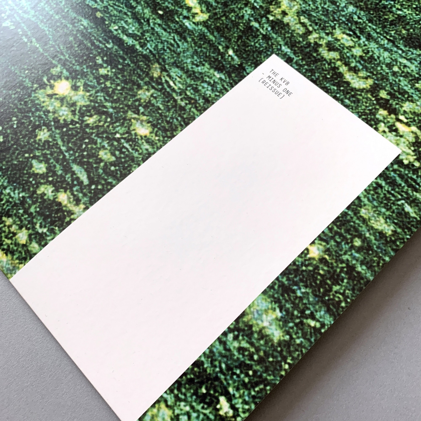 The KVB — Minus One Reissue