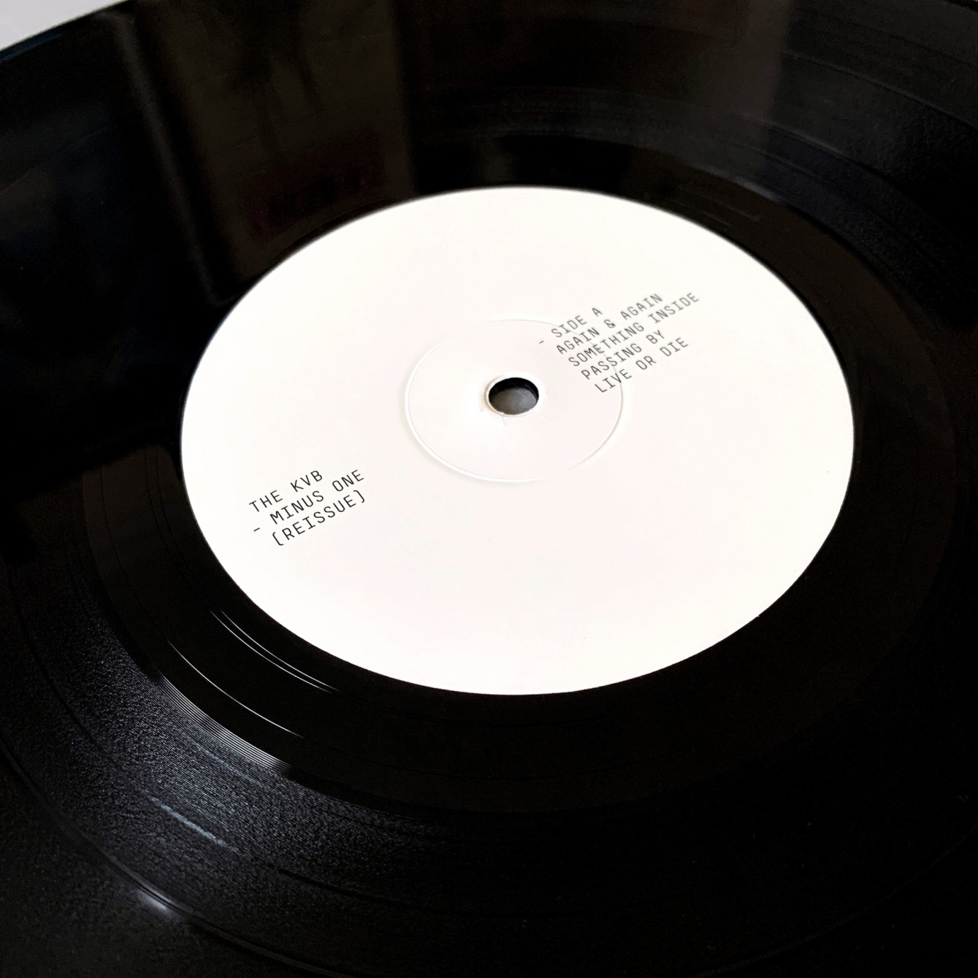 The KVB — Minus One Reissue