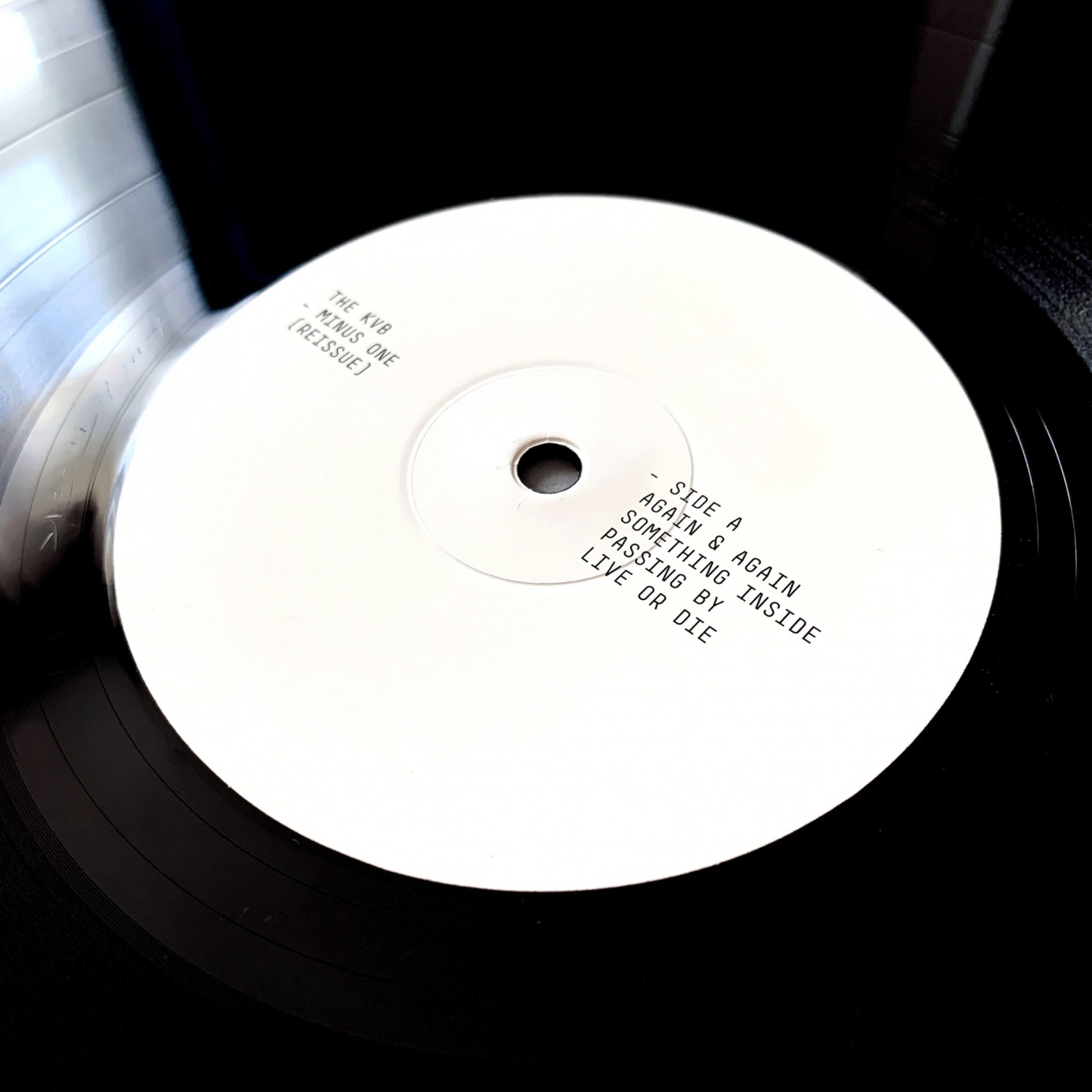 The KVB — Minus One Reissue