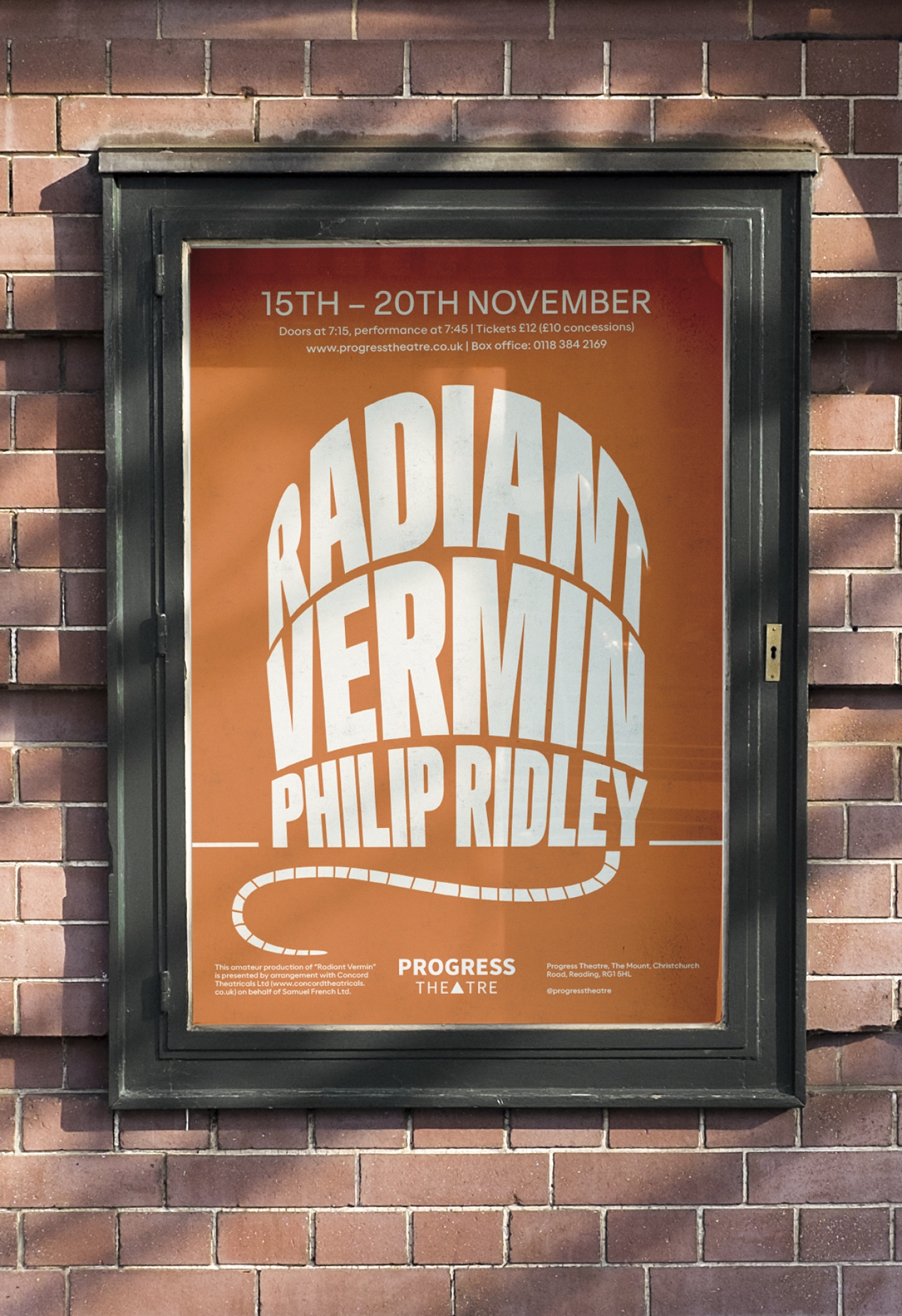 Radiant Vermin play poster