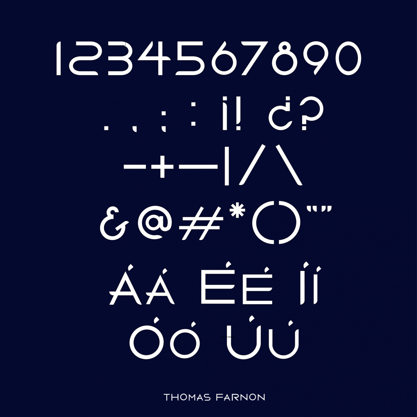 THOMAS FARNON | Logo & Typography Design