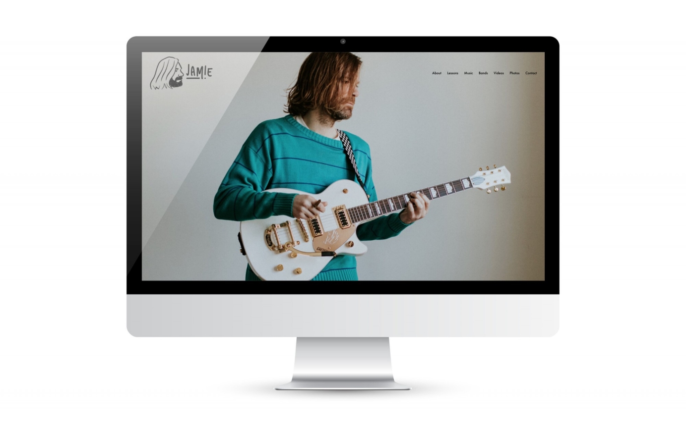 Logo, Branding, Photography, & Website for Jamie Stephens Music