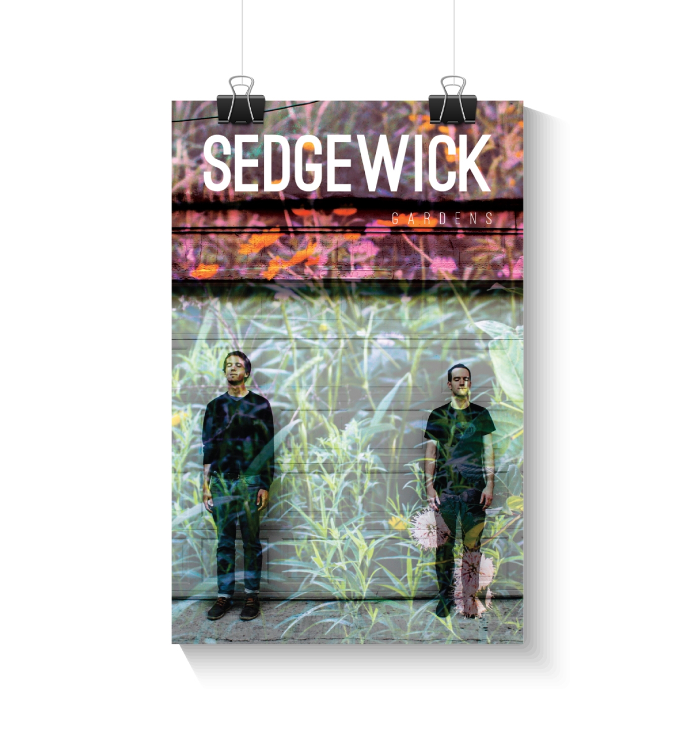 Album Art, Promo Poster, Photography, Website, & T-shirt for Sedgewick