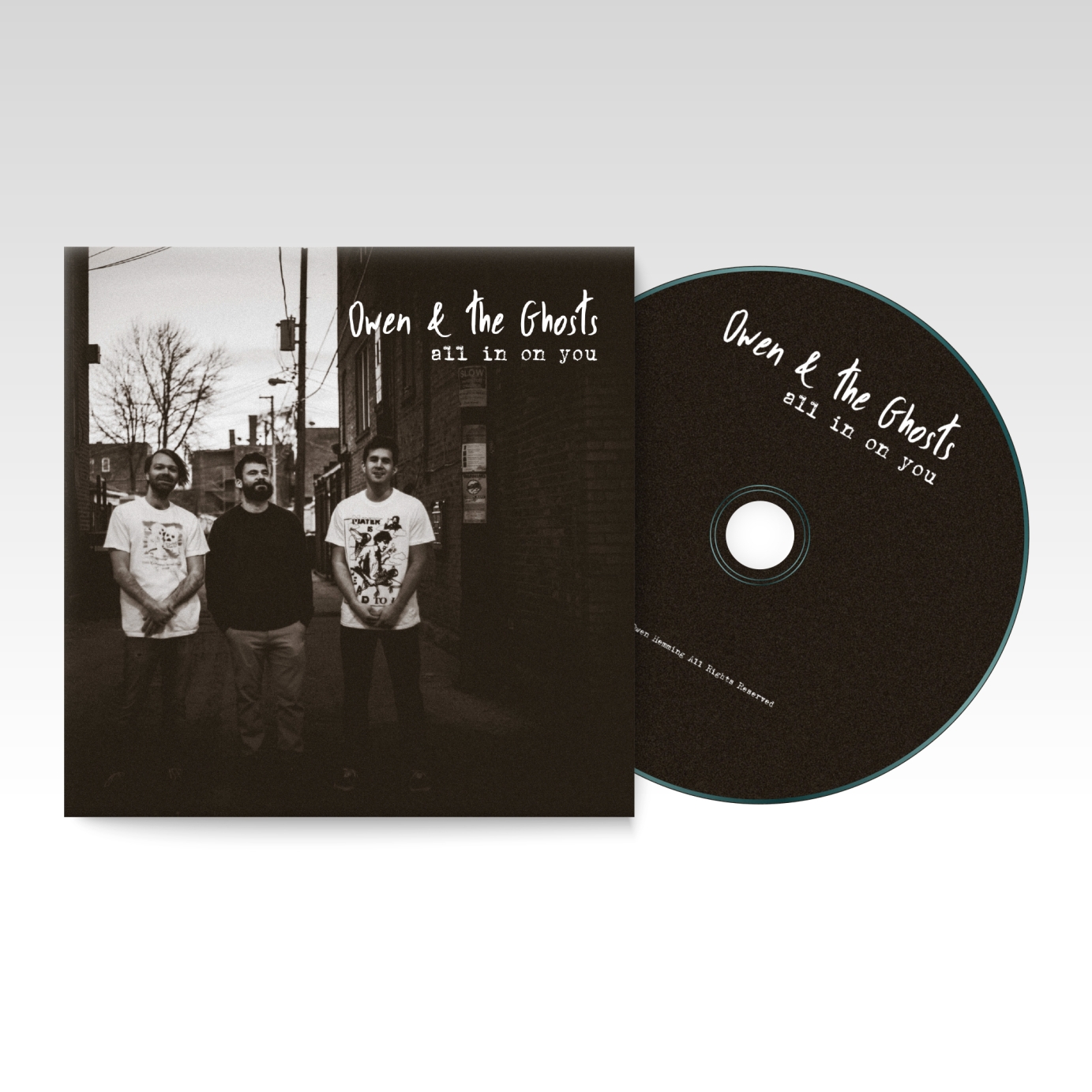 Owen & the Ghosts Website, Logo, Branding, Album Art, & Photography