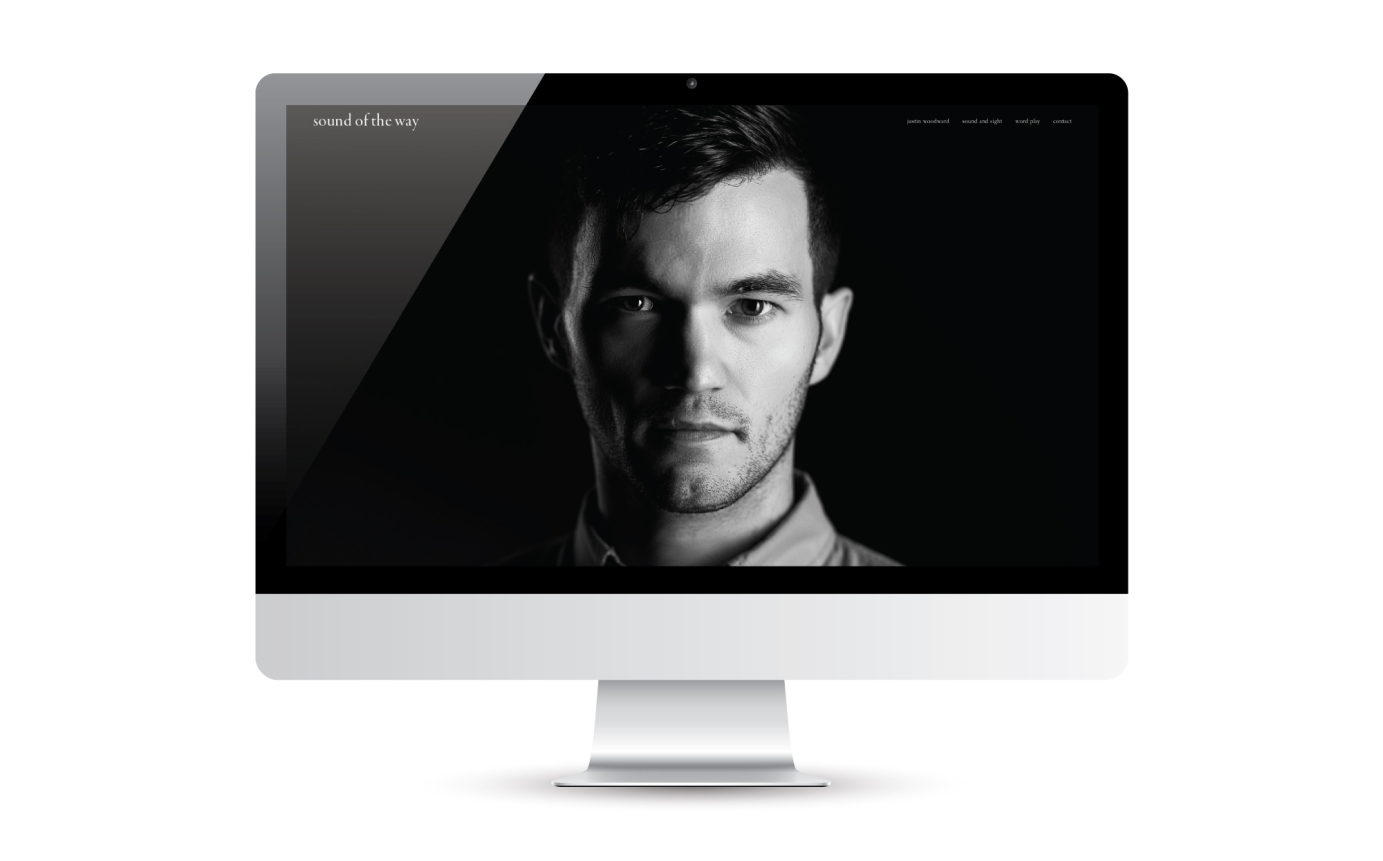 Website for Justin Woodward