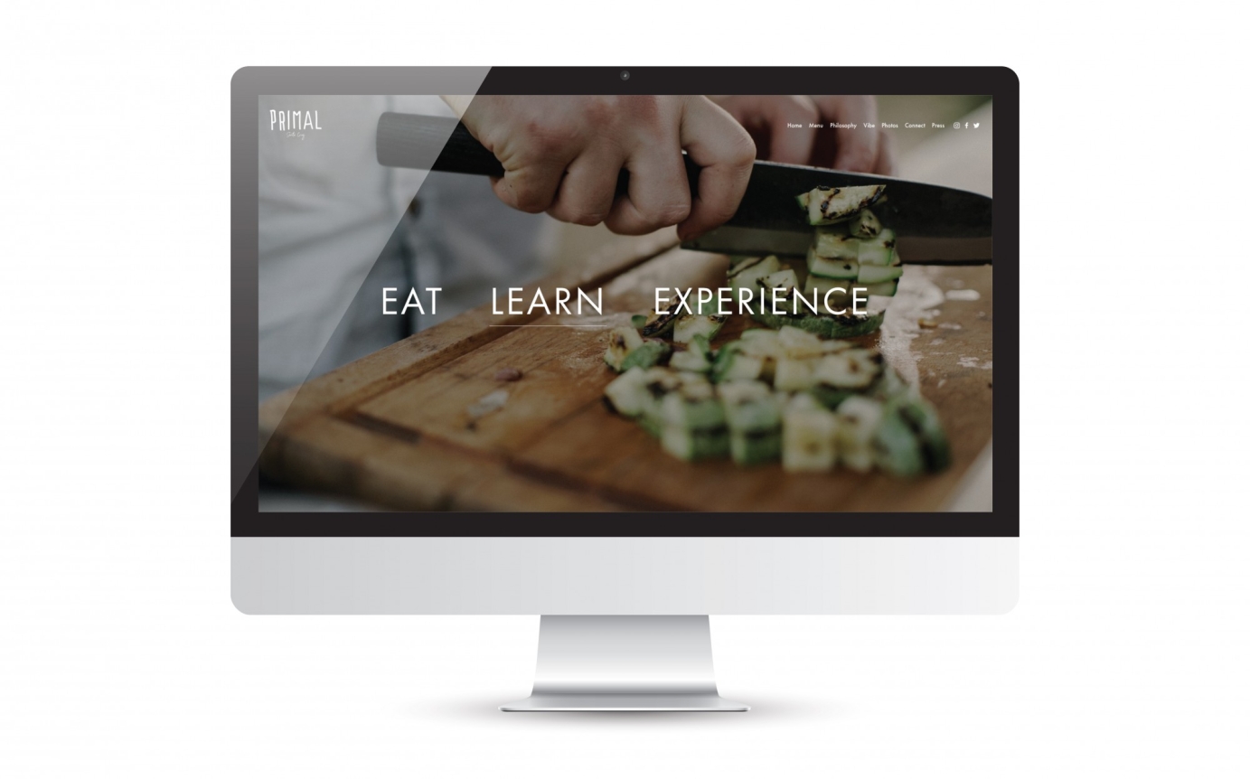 Logo, Branding, Website, & Merch for Primal Santa Cruz