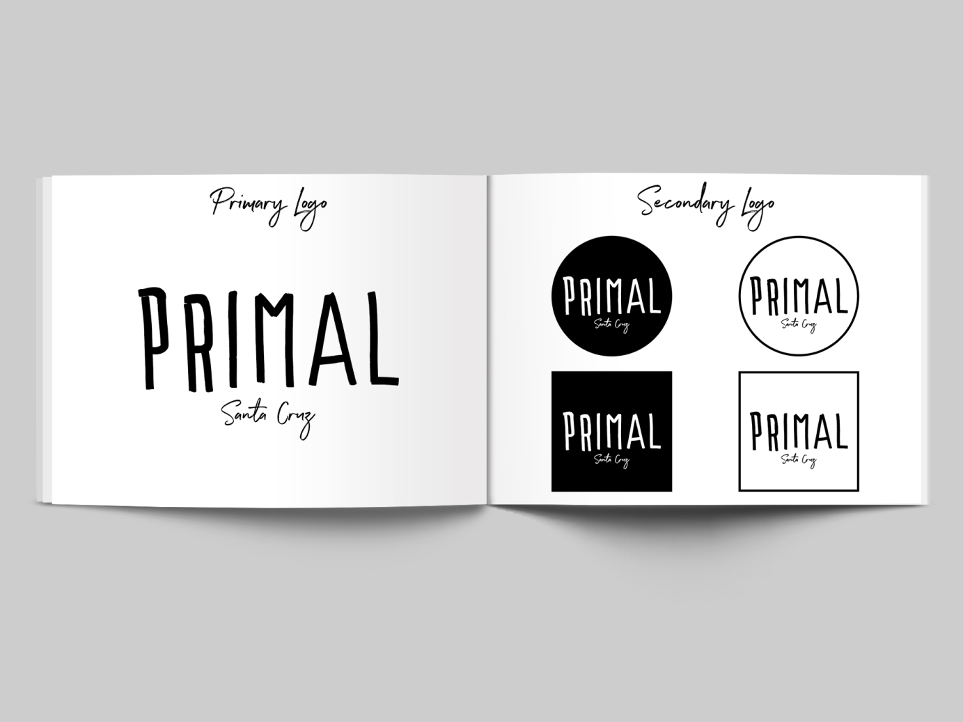 Logo, Branding, Website, & Merch for Primal Santa Cruz