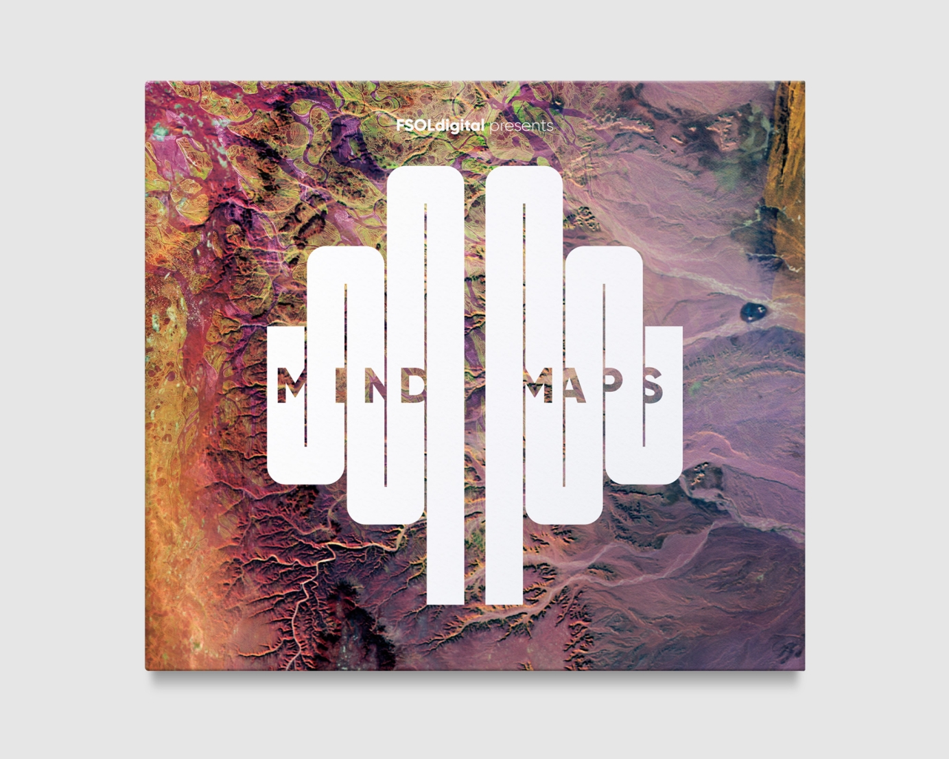 FSOLdigital presents MIND MAPS — album packaging and custom font