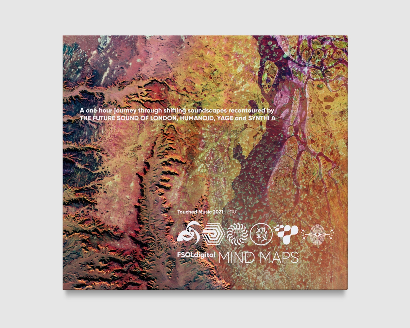 FSOLdigital presents MIND MAPS — album packaging and custom font