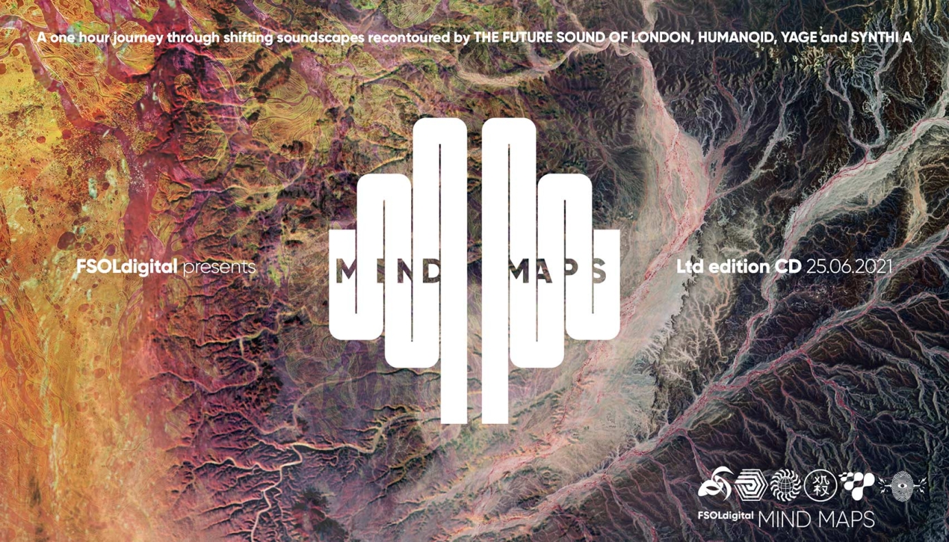 FSOLdigital presents MIND MAPS — album packaging and custom font