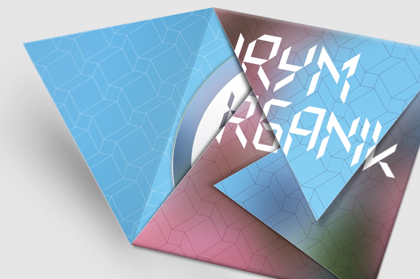 Dyadik — music label branding and album artwork
