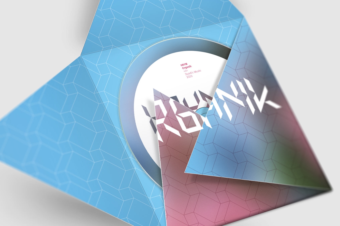 Dyadik — music label branding and album artwork