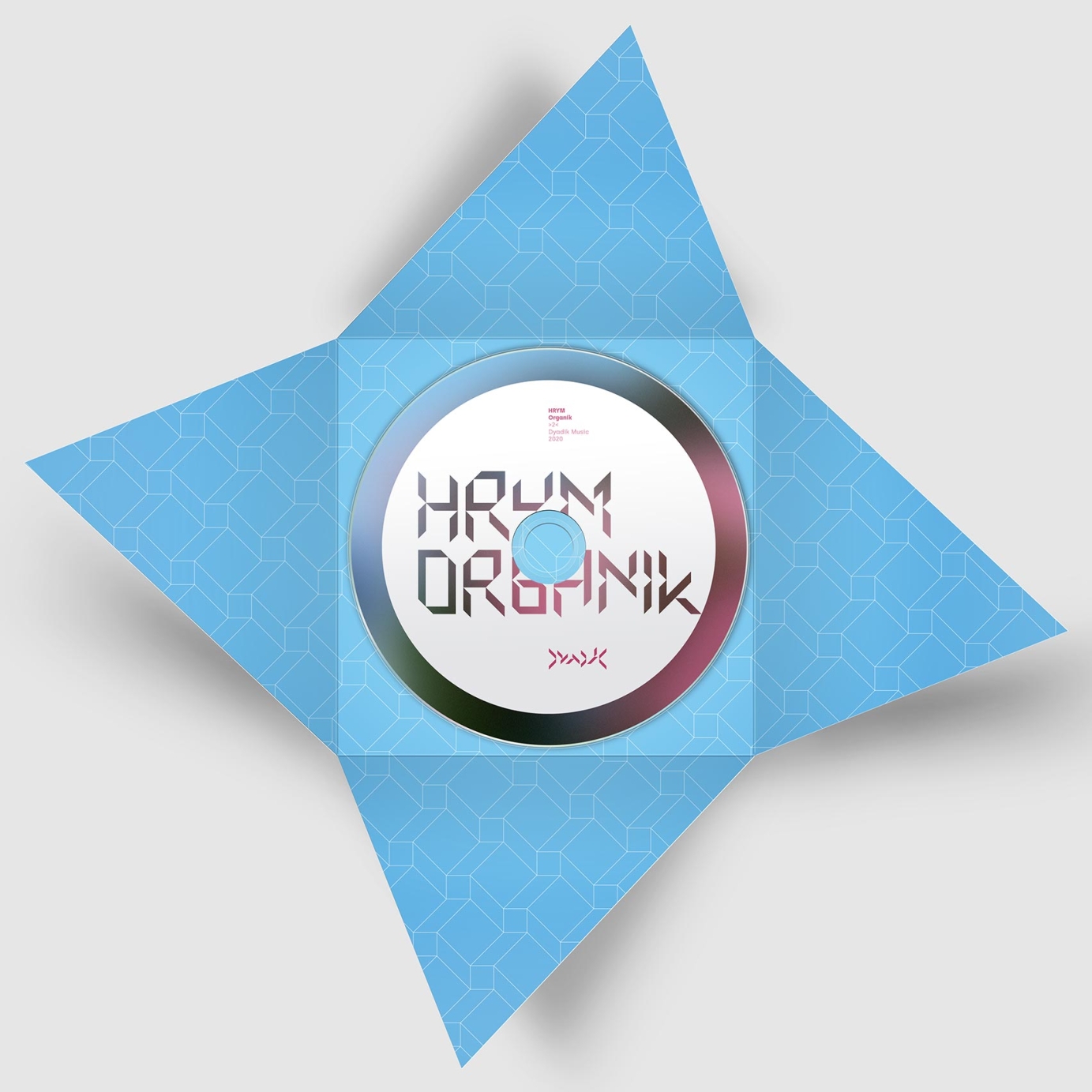 Dyadik — music label branding and album artwork