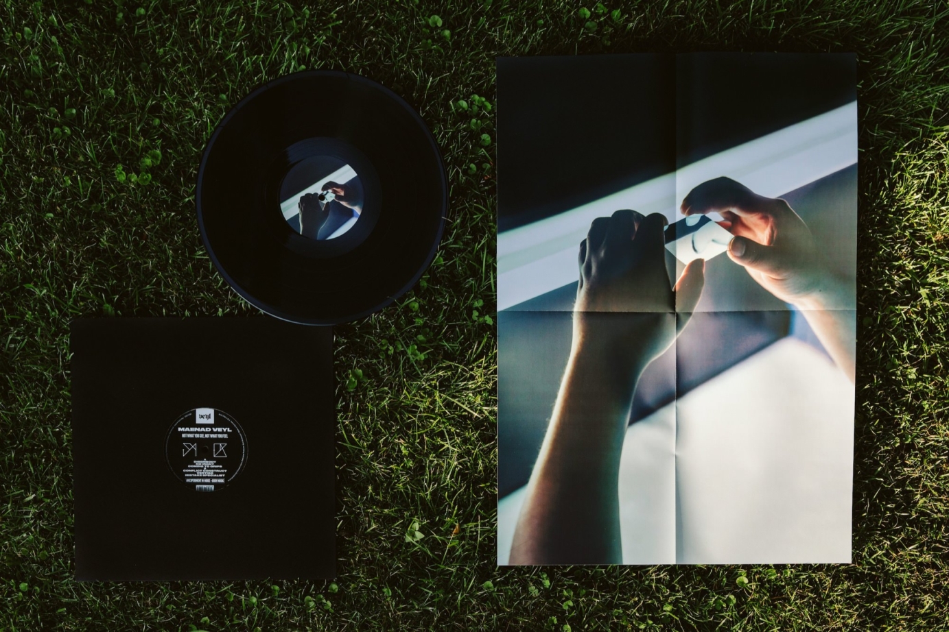 Artwork & Poster for Maenad Veyl's "Not What You See, Not What You Feel"