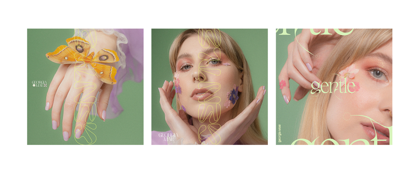 "Gentle" alternative artwork designs.