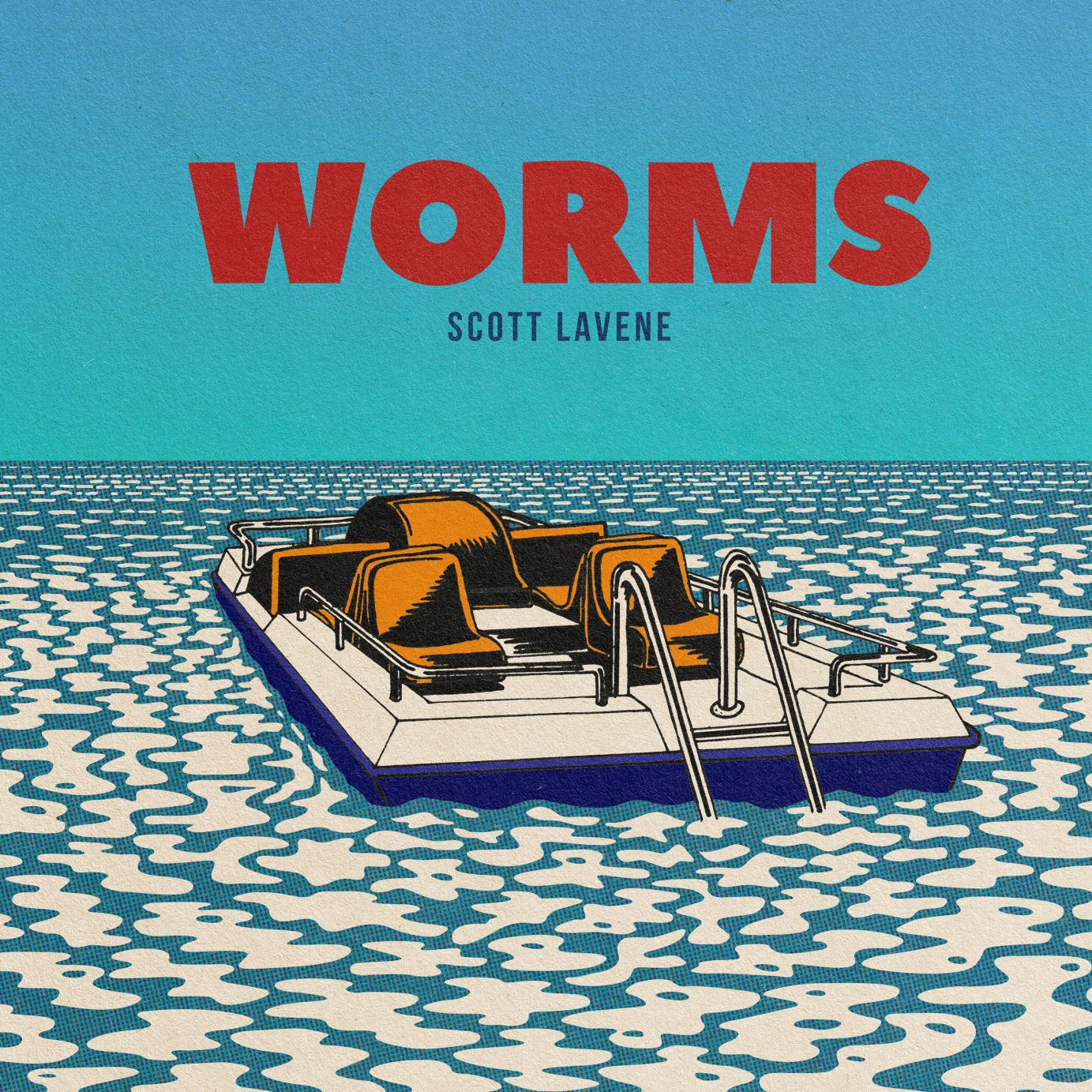 Artwork for Scott Lavene's single Worms from the album Milk City Sweethearts