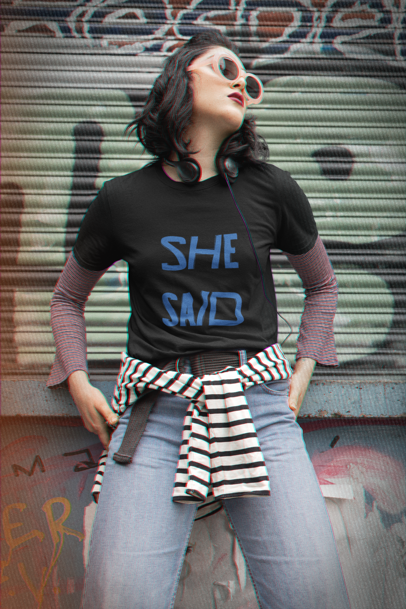 carissabuckley.design She Said Brand Design & Tour T-Shirt Design