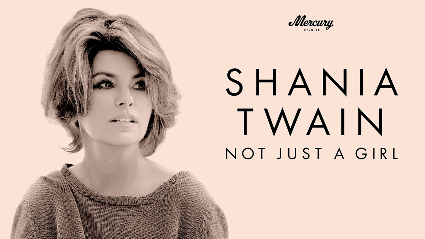 Title treatment for Shania Twain documentary
