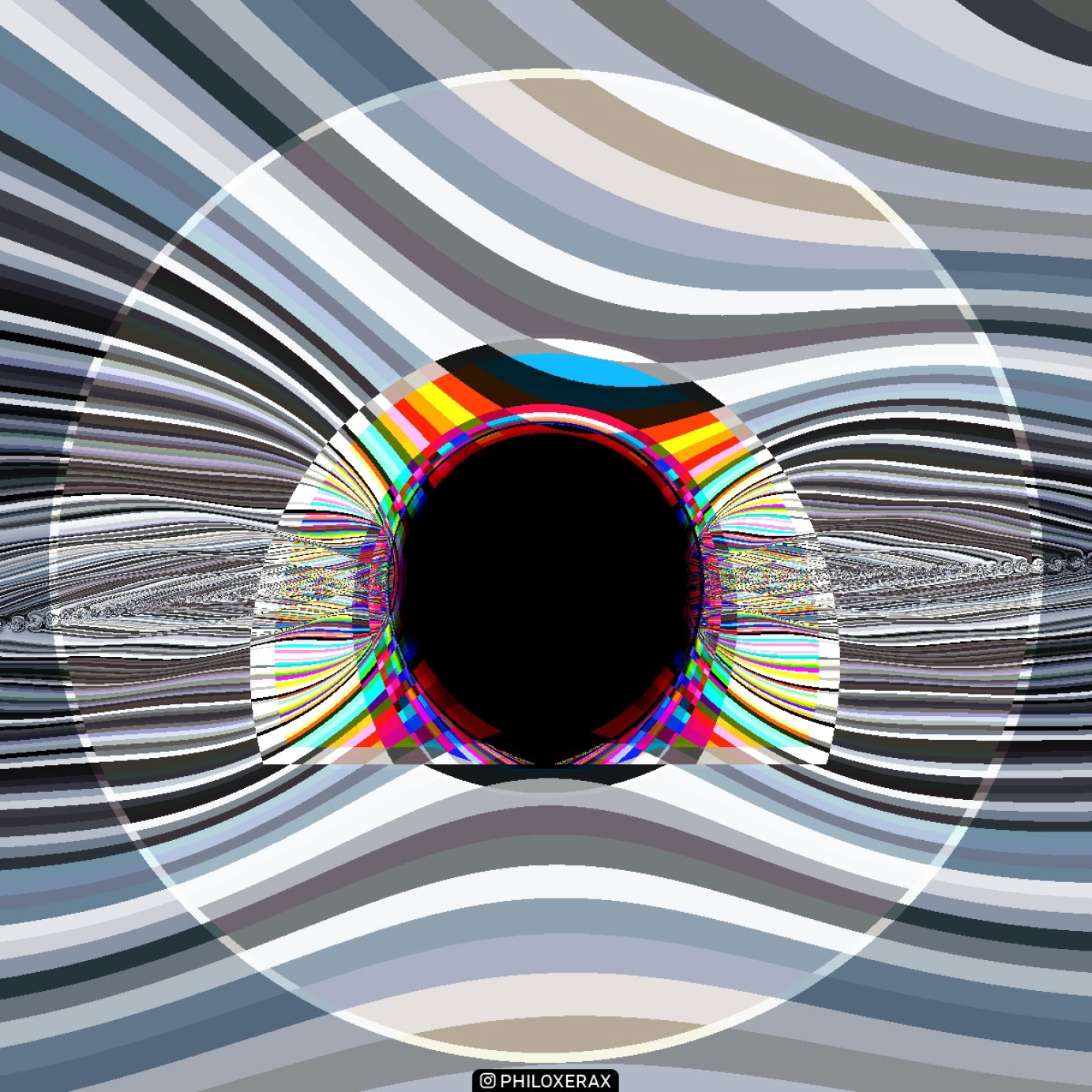 Fractal 108 S | Black Hole 3