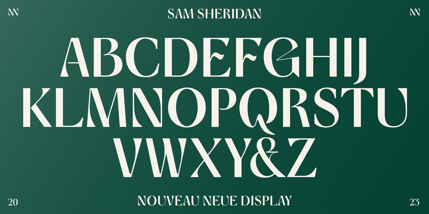 Nouveau Neue Type Design