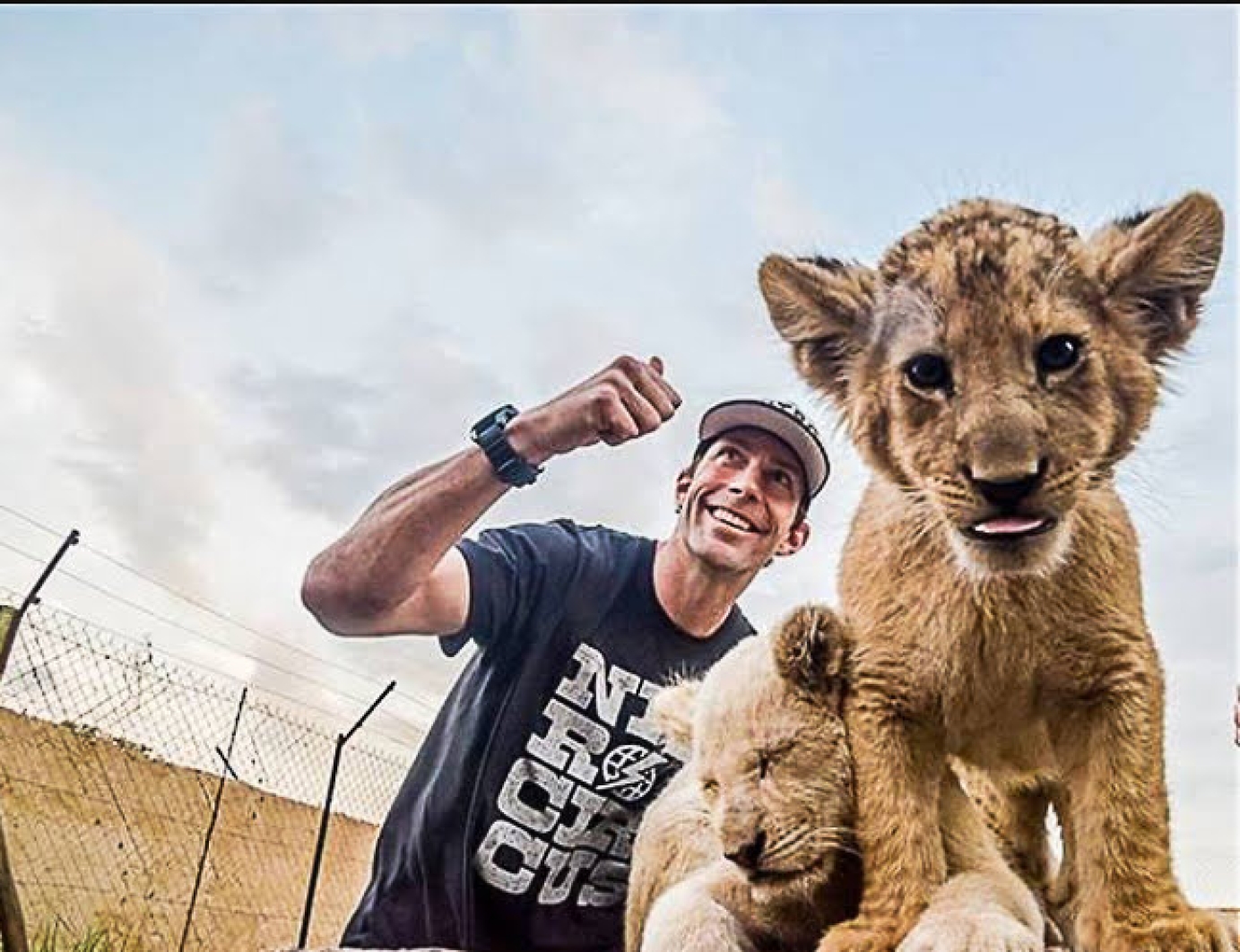 Nitro Circus Travis Pastrana at Lion Park in SA