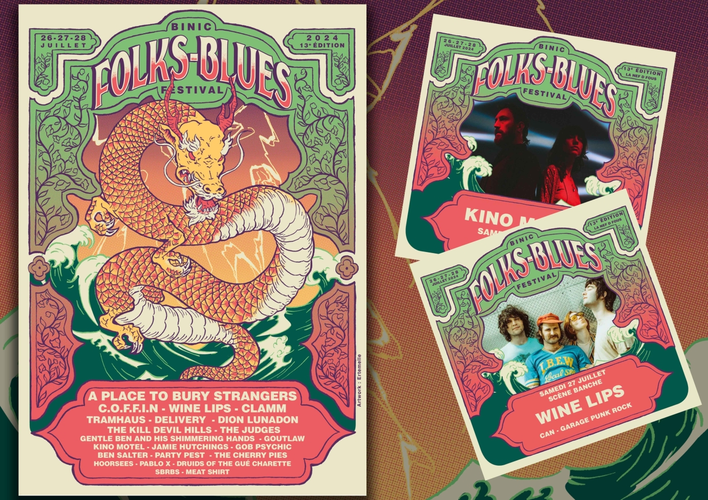 Binic Festival artwork