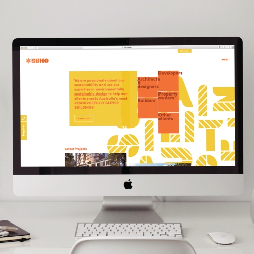 Website for building design firm