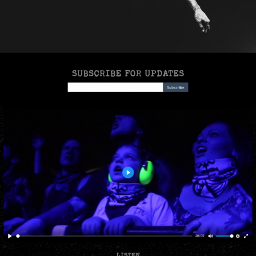 Website for KING 810 by Frequency