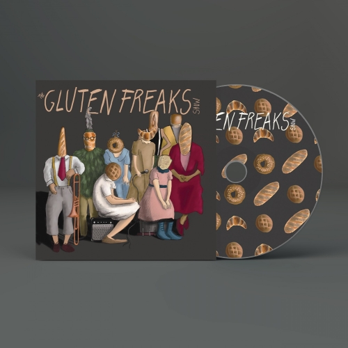 Artwork for Gluten Freaks by Carolina Cancanilla