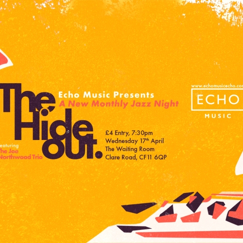 Poster for Joe Northwood Trio by Marca Design