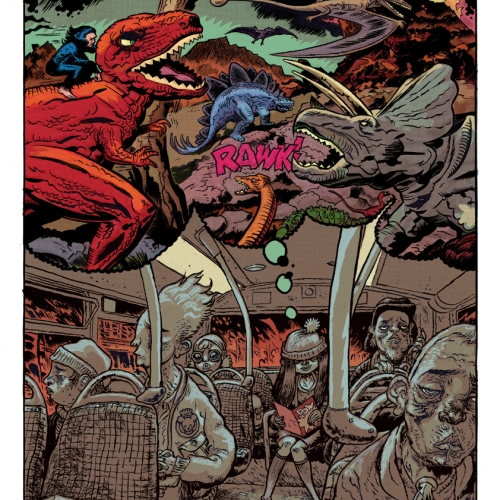 Artwork for Orbital comics by Mark Stafford