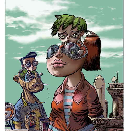 Artwork for Soaring Penguin by Mark Stafford