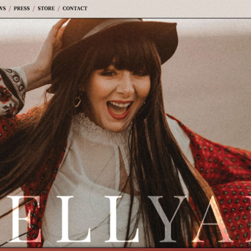 Website for Shellyann by electrickiwi
