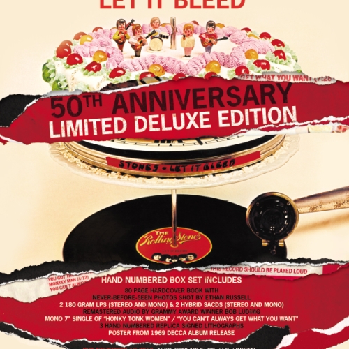 Graphic design for The Rolling Stones 'Let It Bleed' by YesPlease
