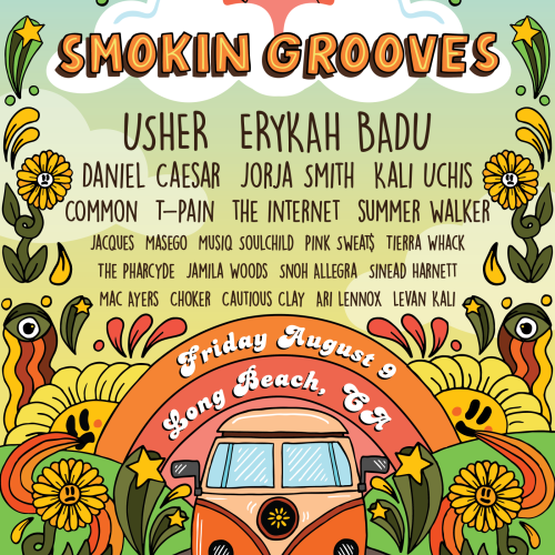 Smokin' Grooves Music Festival Poster and Collateral