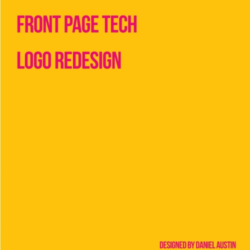 Front Page Tech Logo Redesign