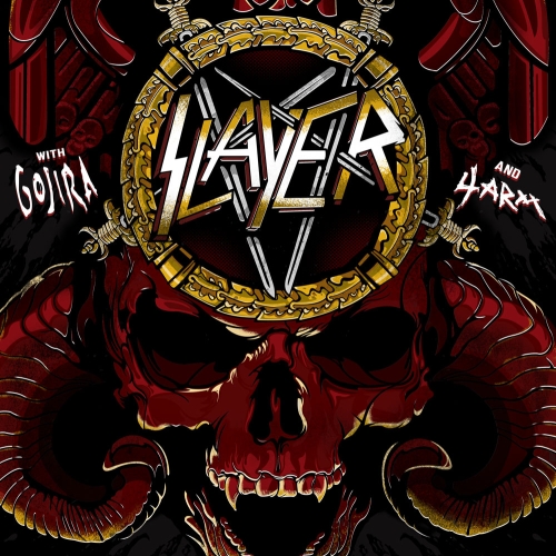 Slayer Gig Poster