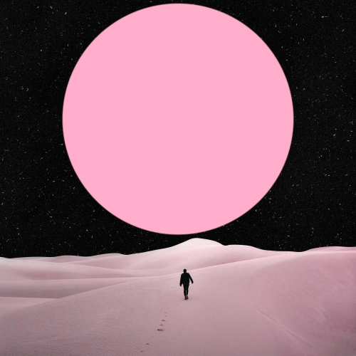 A Road To Find You - Surreal, Space Themed Digital Collage