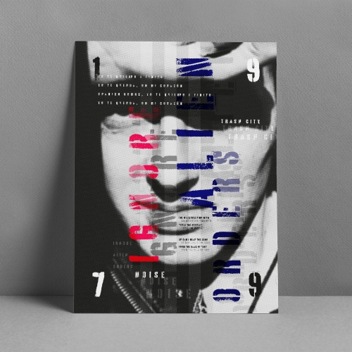 Joe Strummer Typography