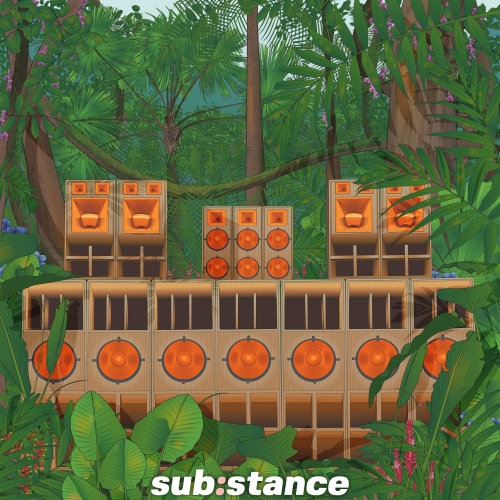 Single cover for sub:stance recordings