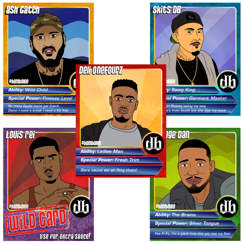 DB Sound System Trading Cards