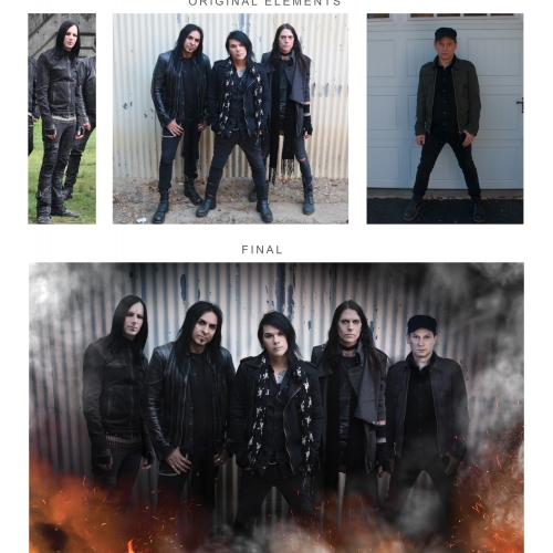 The Dreaming (L.A. Rock Band/Metropolis Records) - Photoshop Work