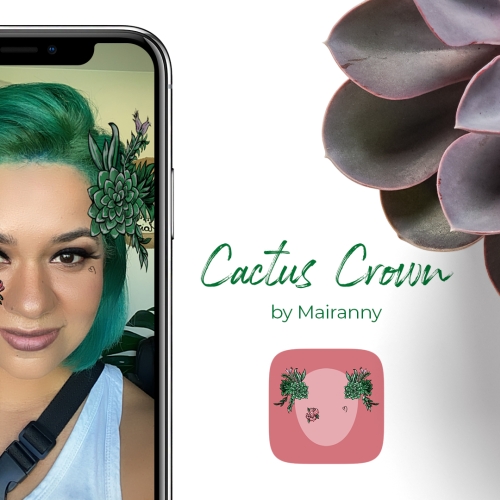 Filter for Instagram "Cactus Crown"