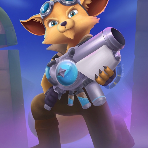 Paladins Pip Illustration