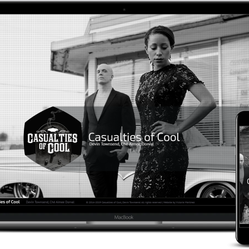 Website for Casualties of Cool by victimlas